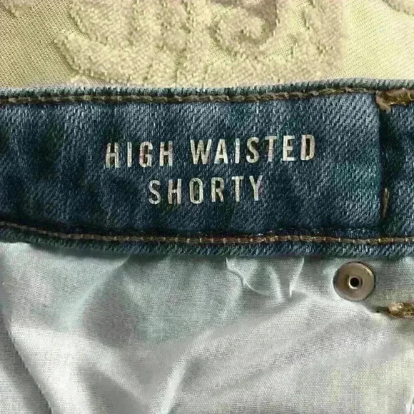 Bethany Mota Shorts Distressed Braided High Waisted Shorty - Picture 6 of 9